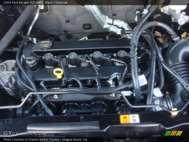 Black / Charcoal 2009 Ford Escape XLT 4WD