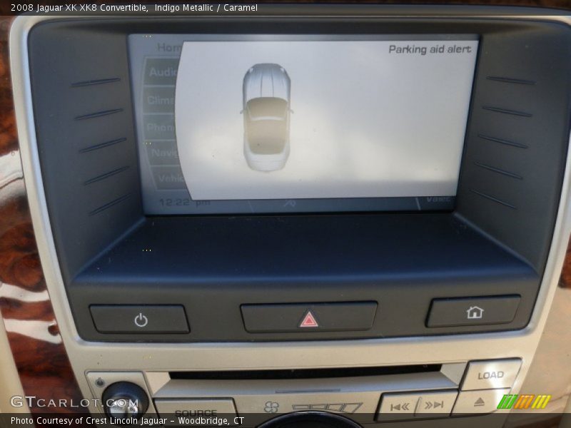 Indigo Metallic / Caramel 2008 Jaguar XK XK8 Convertible