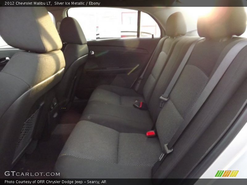 Silver Ice Metallic / Ebony 2012 Chevrolet Malibu LT