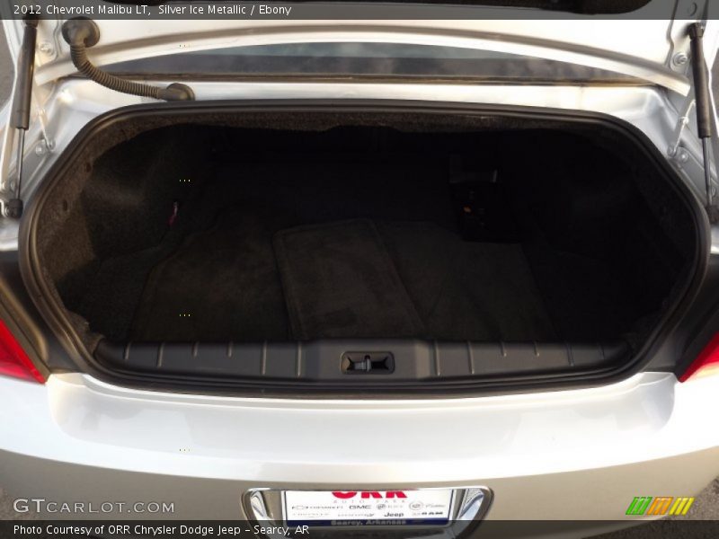Silver Ice Metallic / Ebony 2012 Chevrolet Malibu LT