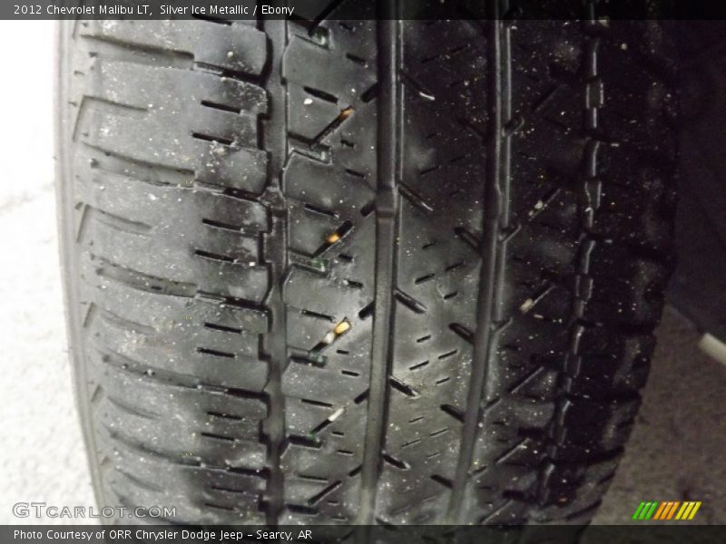 Silver Ice Metallic / Ebony 2012 Chevrolet Malibu LT