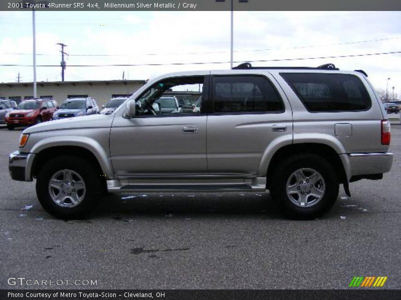 Millennium Silver Metallic / Gray 2001 Toyota 4Runner SR5 4x4