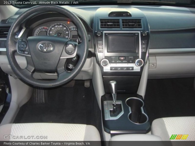 Attitude Black Metallic / Ash 2012 Toyota Camry LE