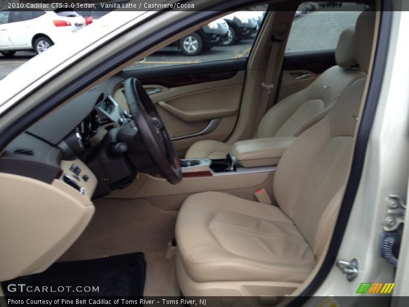 Vanilla Latte / Cashmere/Cocoa 2010 Cadillac CTS 3.0 Sedan