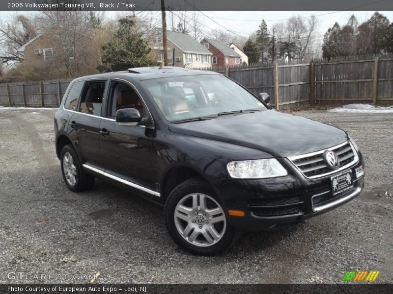 Black / Teak 2006 Volkswagen Touareg V8
