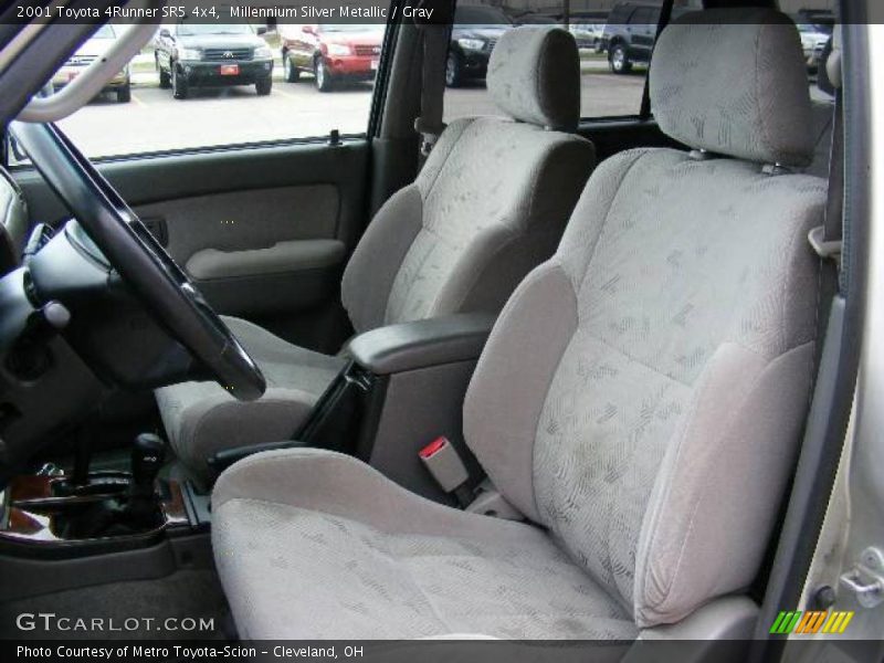 Millennium Silver Metallic / Gray 2001 Toyota 4Runner SR5 4x4