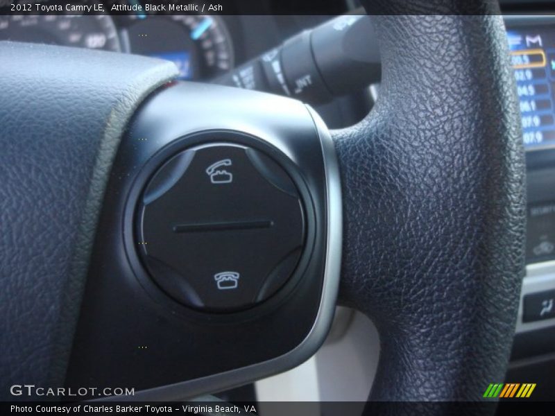 Attitude Black Metallic / Ash 2012 Toyota Camry LE