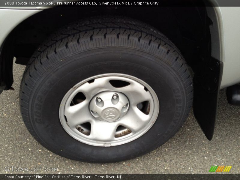 Silver Streak Mica / Graphite Gray 2008 Toyota Tacoma V6 SR5 PreRunner Access Cab