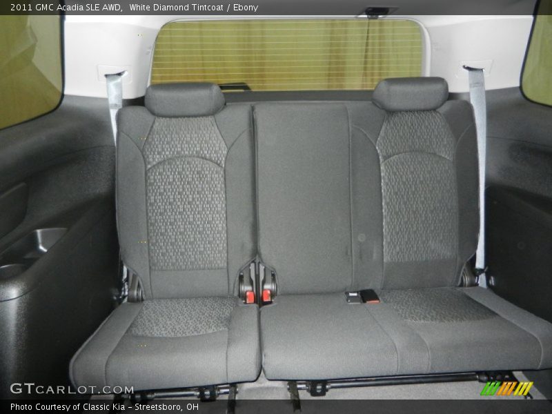 White Diamond Tintcoat / Ebony 2011 GMC Acadia SLE AWD