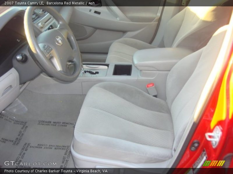 Barcelona Red Metallic / Ash 2007 Toyota Camry LE
