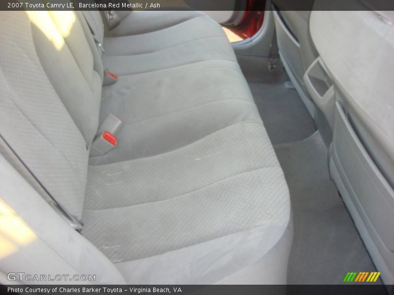 Barcelona Red Metallic / Ash 2007 Toyota Camry LE