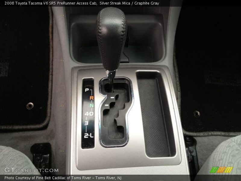 Silver Streak Mica / Graphite Gray 2008 Toyota Tacoma V6 SR5 PreRunner Access Cab