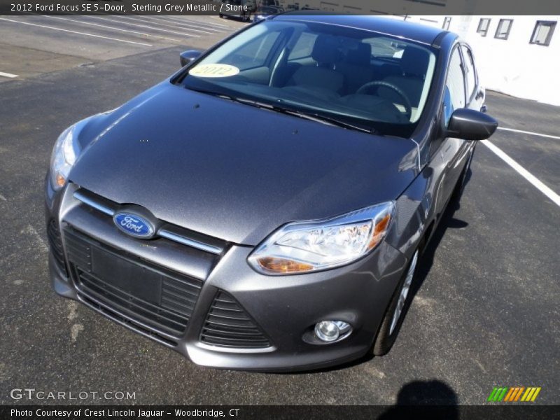 Sterling Grey Metallic / Stone 2012 Ford Focus SE 5-Door