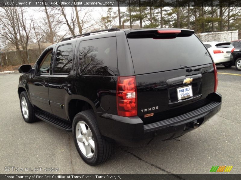 Black / Light Cashmere/Ebony 2007 Chevrolet Tahoe LT 4x4