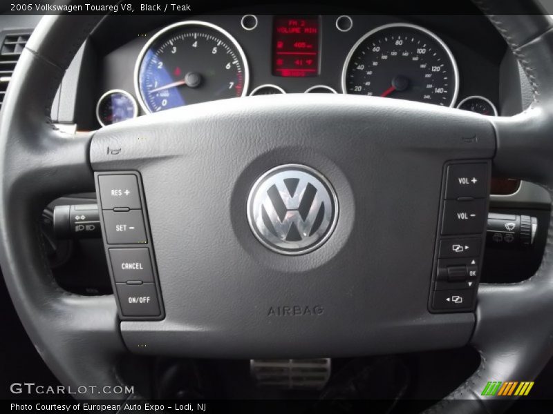 Controls of 2006 Touareg V8