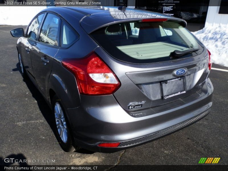 Sterling Grey Metallic / Stone 2012 Ford Focus SE 5-Door