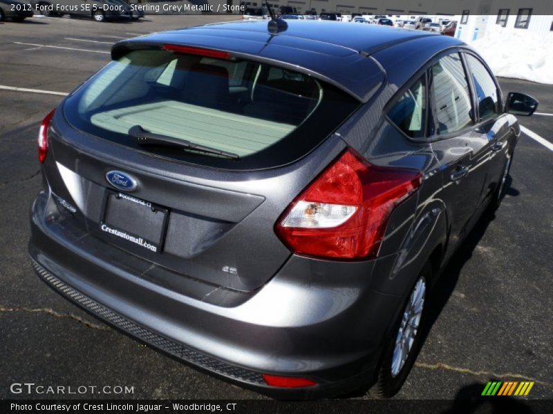 Sterling Grey Metallic / Stone 2012 Ford Focus SE 5-Door