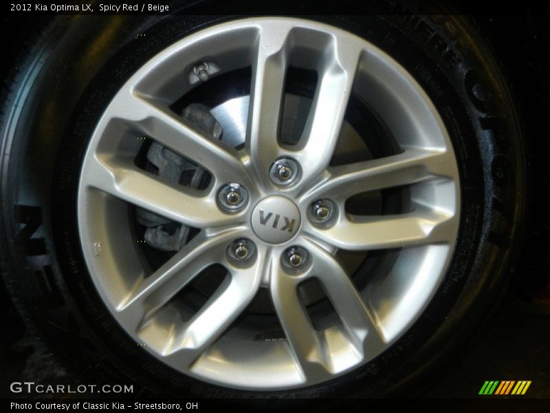  2012 Optima LX Wheel