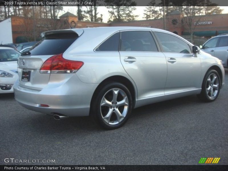 Classic Silver Metallic / Gray 2009 Toyota Venza V6