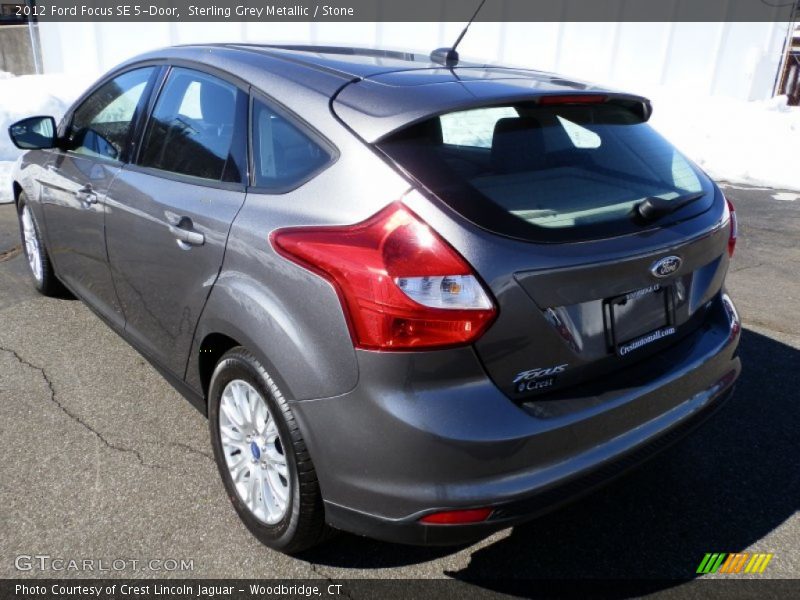 Sterling Grey Metallic / Stone 2012 Ford Focus SE 5-Door