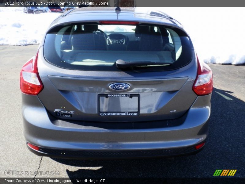 Sterling Grey Metallic / Stone 2012 Ford Focus SE 5-Door