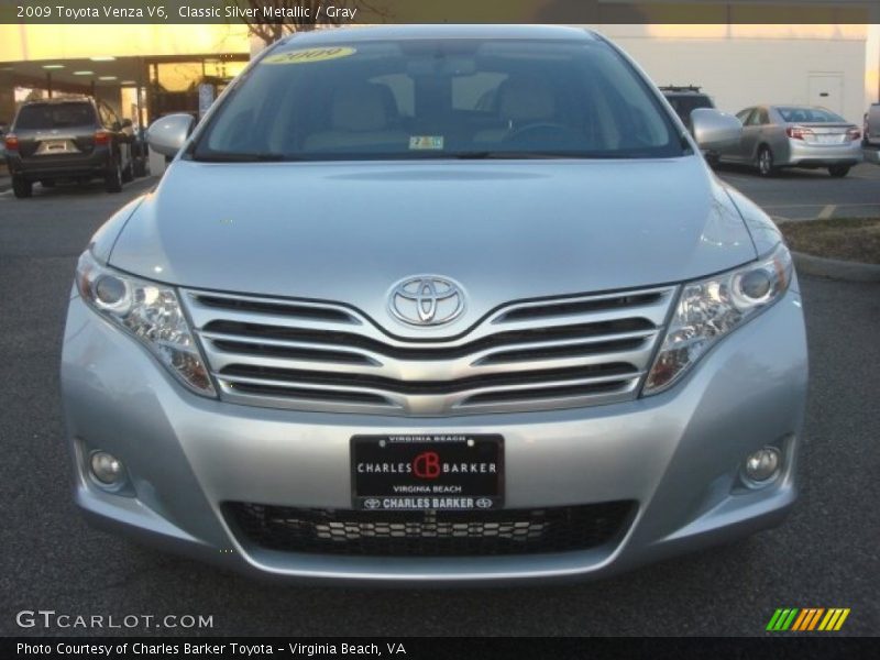 Classic Silver Metallic / Gray 2009 Toyota Venza V6