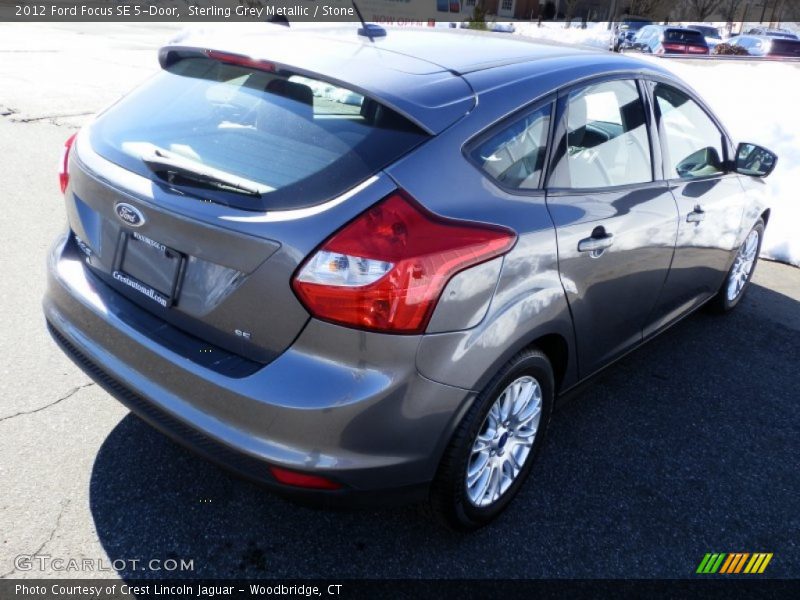Sterling Grey Metallic / Stone 2012 Ford Focus SE 5-Door