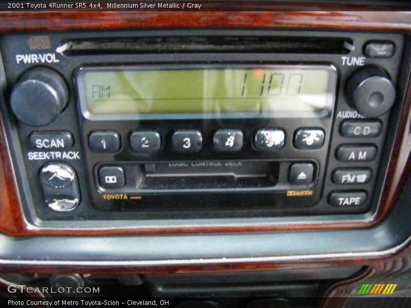 Millennium Silver Metallic / Gray 2001 Toyota 4Runner SR5 4x4