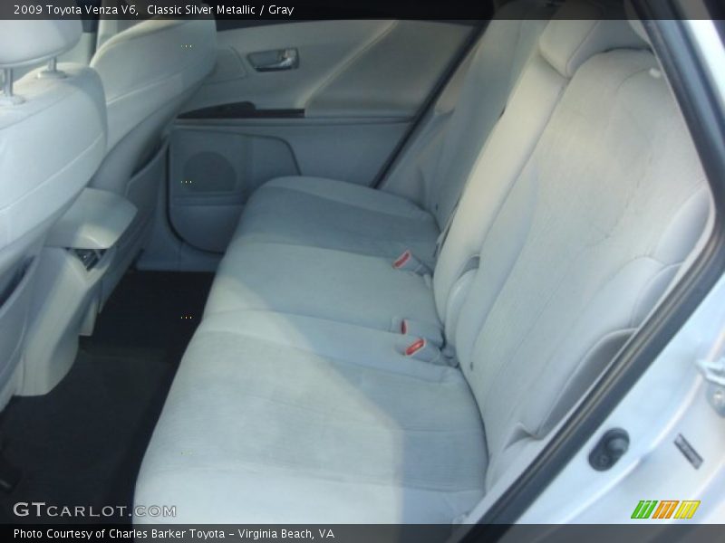 Rear Seat of 2009 Venza V6