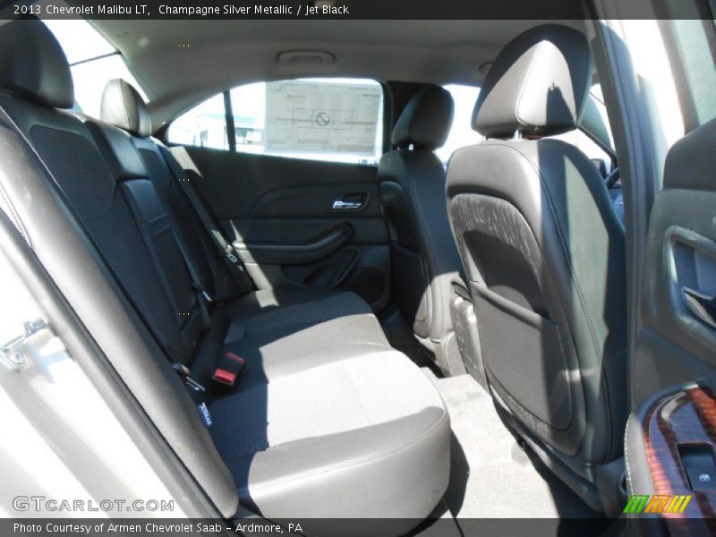 Champagne Silver Metallic / Jet Black 2013 Chevrolet Malibu LT
