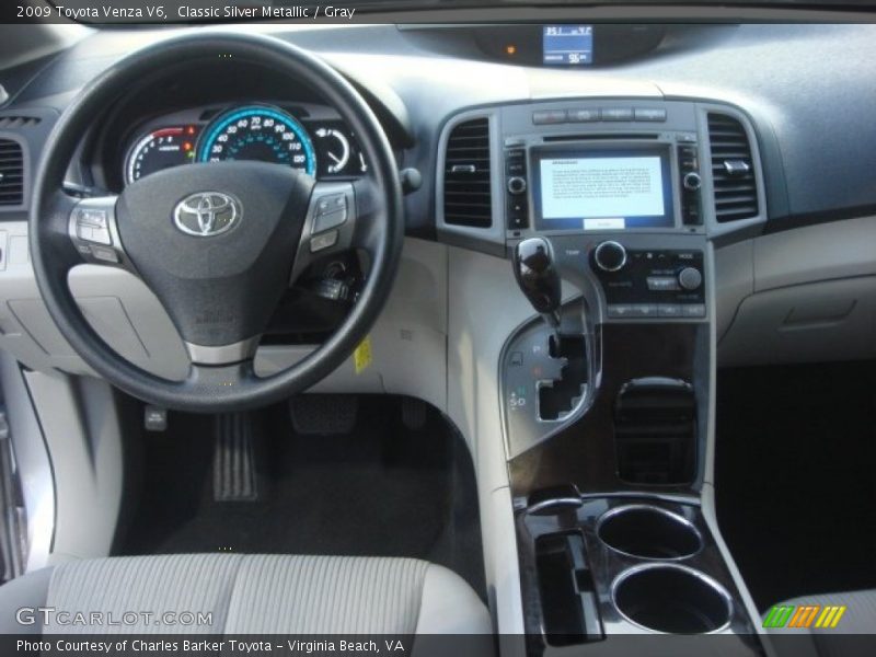 Dashboard of 2009 Venza V6