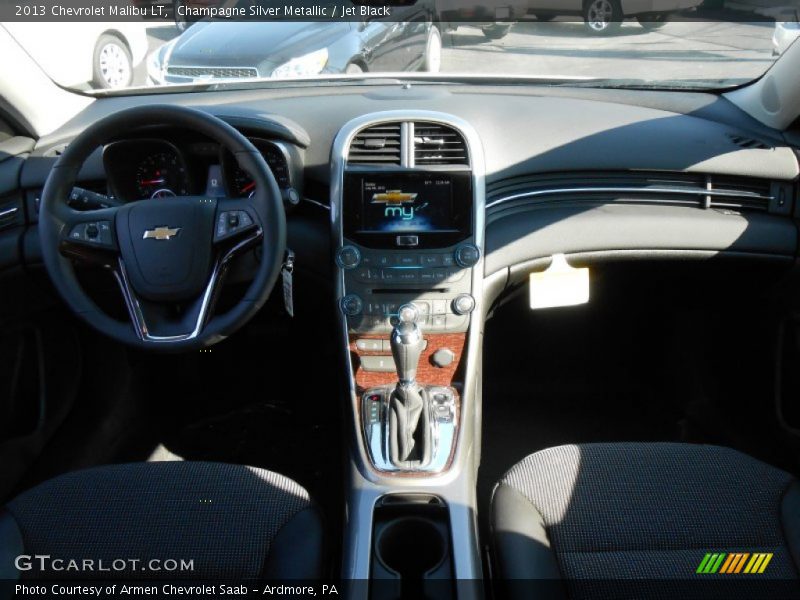 Champagne Silver Metallic / Jet Black 2013 Chevrolet Malibu LT