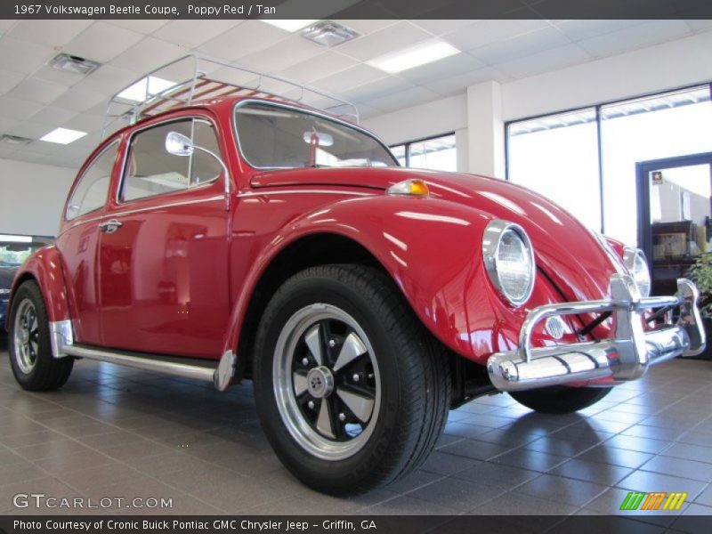 Front 3/4 View of 1967 Beetle Coupe