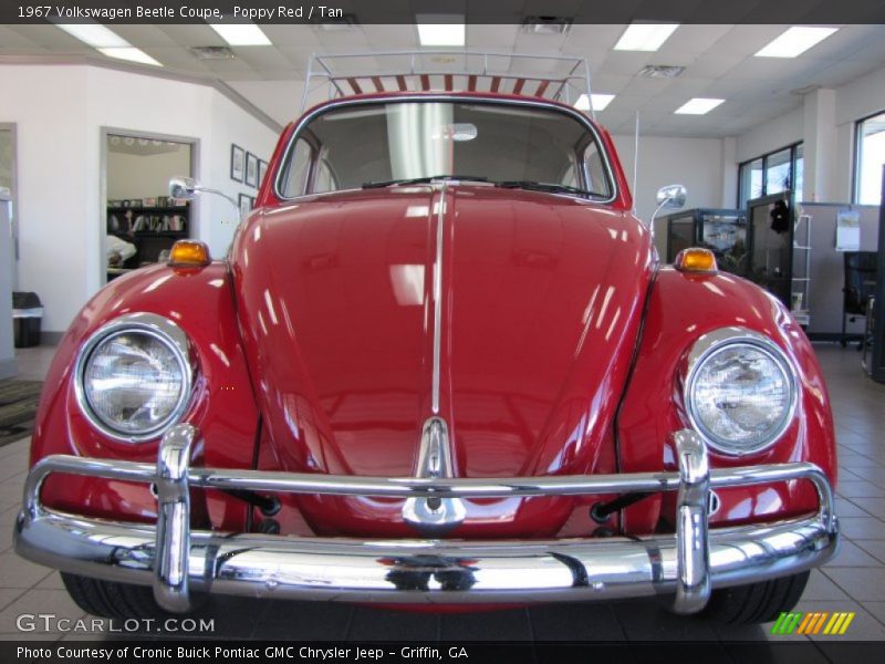  1967 Beetle Coupe Poppy Red