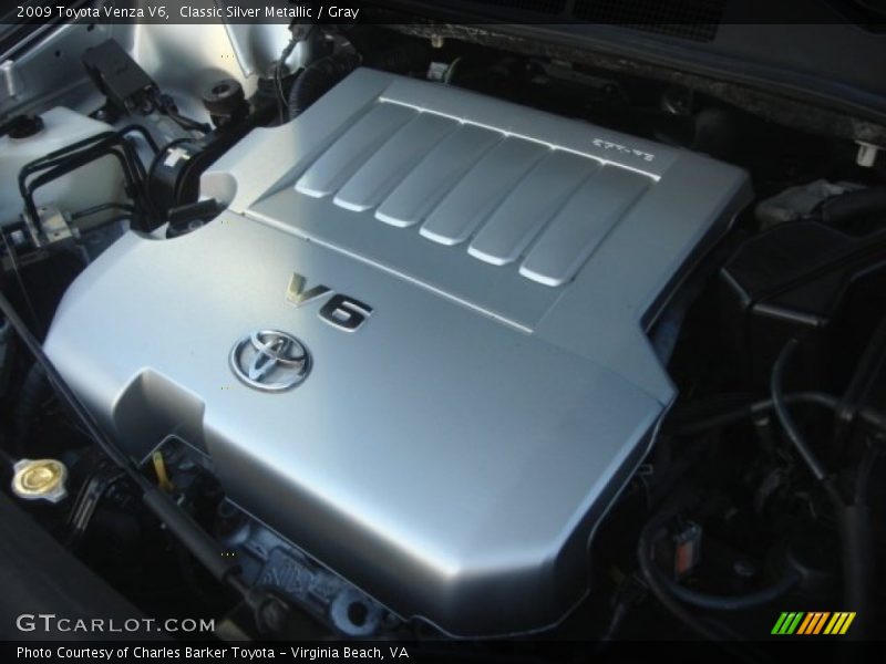 Classic Silver Metallic / Gray 2009 Toyota Venza V6
