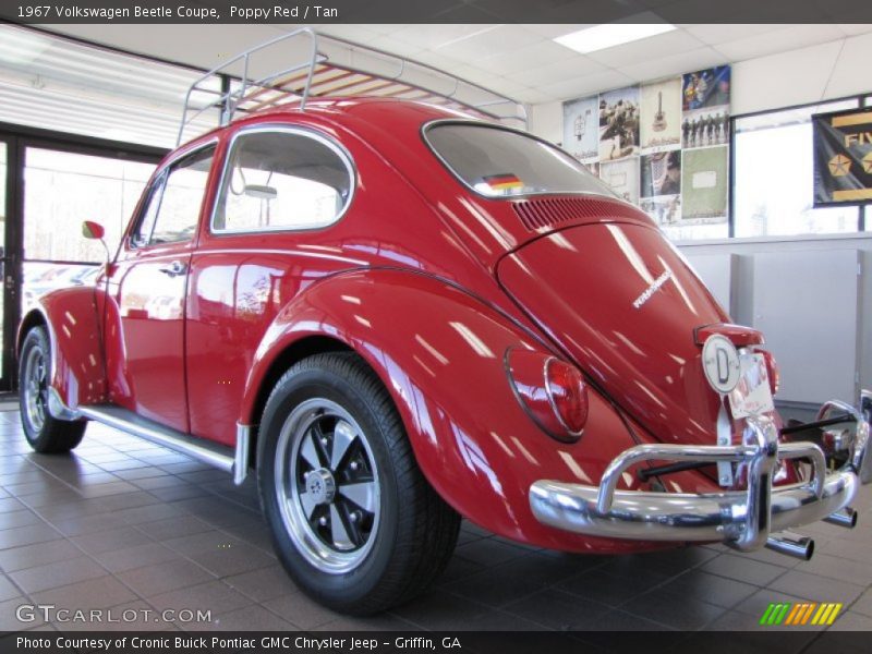  1967 Beetle Coupe Poppy Red