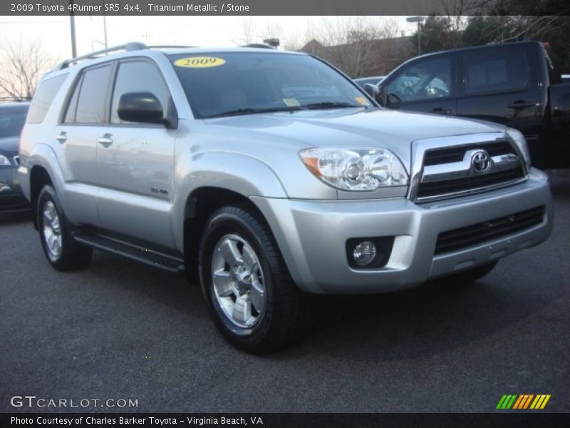 Titanium Metallic / Stone 2009 Toyota 4Runner SR5 4x4