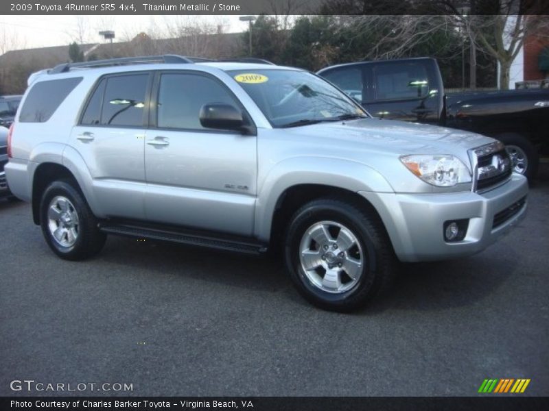 Titanium Metallic / Stone 2009 Toyota 4Runner SR5 4x4
