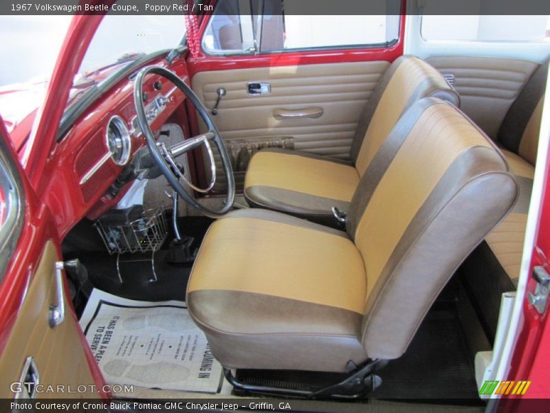  1967 Beetle Coupe Tan Interior