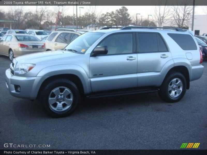 Titanium Metallic / Stone 2009 Toyota 4Runner SR5 4x4