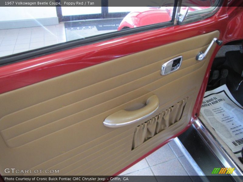 Door Panel of 1967 Beetle Coupe