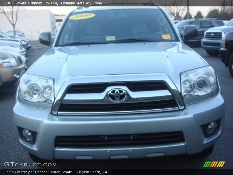 Titanium Metallic / Stone 2009 Toyota 4Runner SR5 4x4