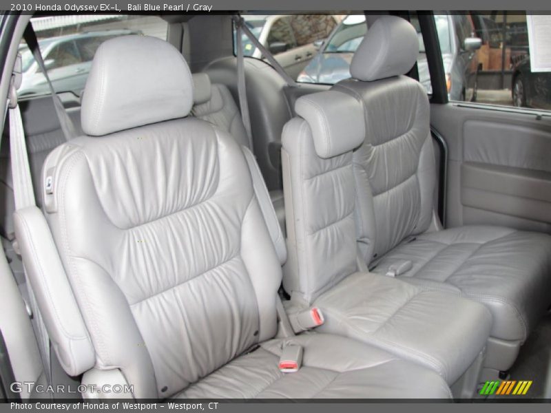 Rear Seat of 2010 Odyssey EX-L