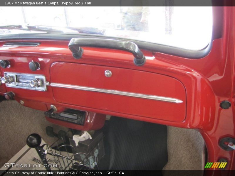 Dashboard of 1967 Beetle Coupe