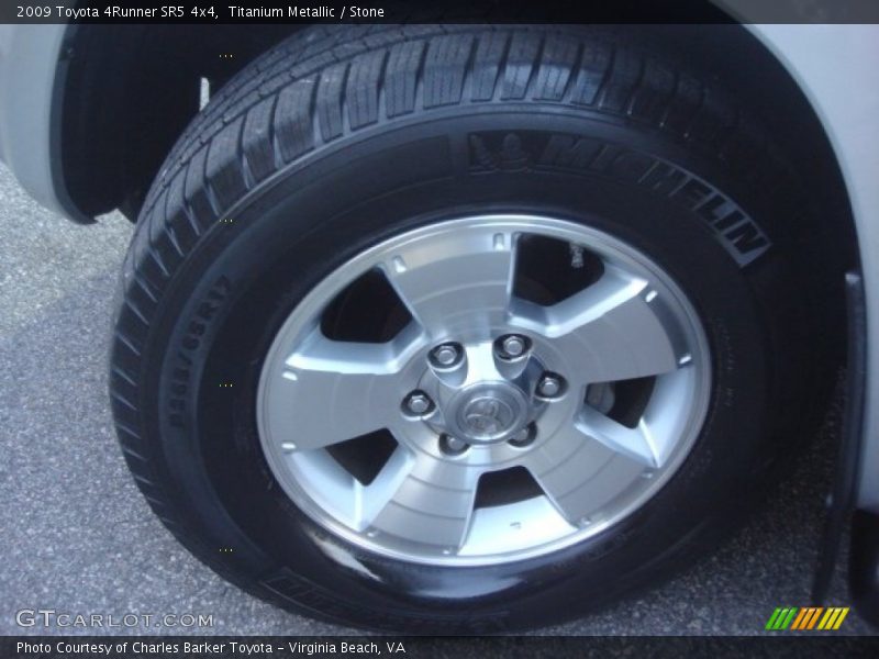 Titanium Metallic / Stone 2009 Toyota 4Runner SR5 4x4