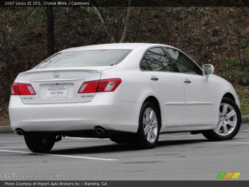 Crystal White / Cashmere 2007 Lexus ES 350