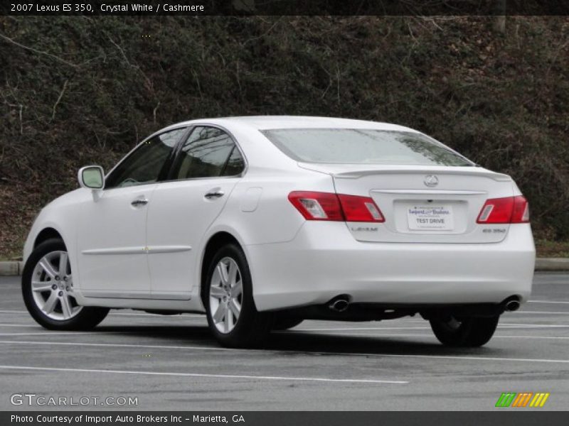 Crystal White / Cashmere 2007 Lexus ES 350