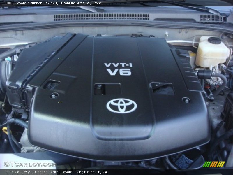 Titanium Metallic / Stone 2009 Toyota 4Runner SR5 4x4