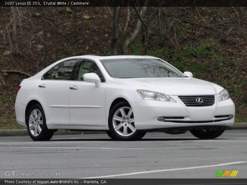 Front 3/4 View of 2007 ES 350