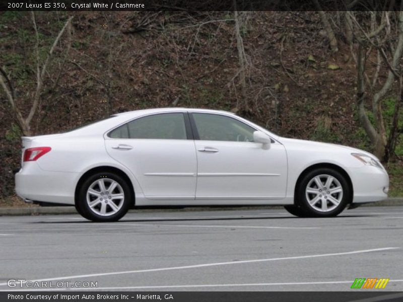 Crystal White / Cashmere 2007 Lexus ES 350
